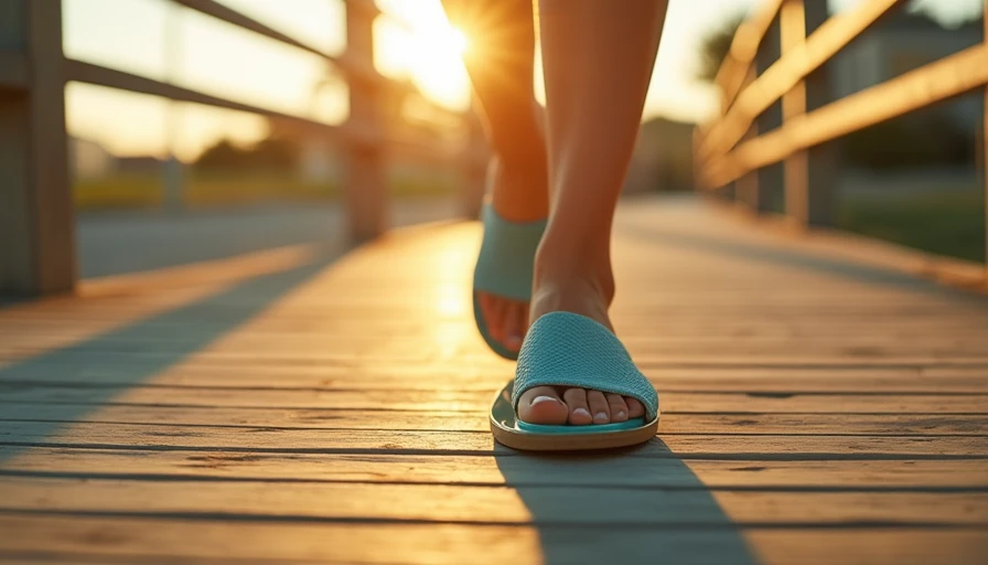 Visual context for women's voya infinity sandal
