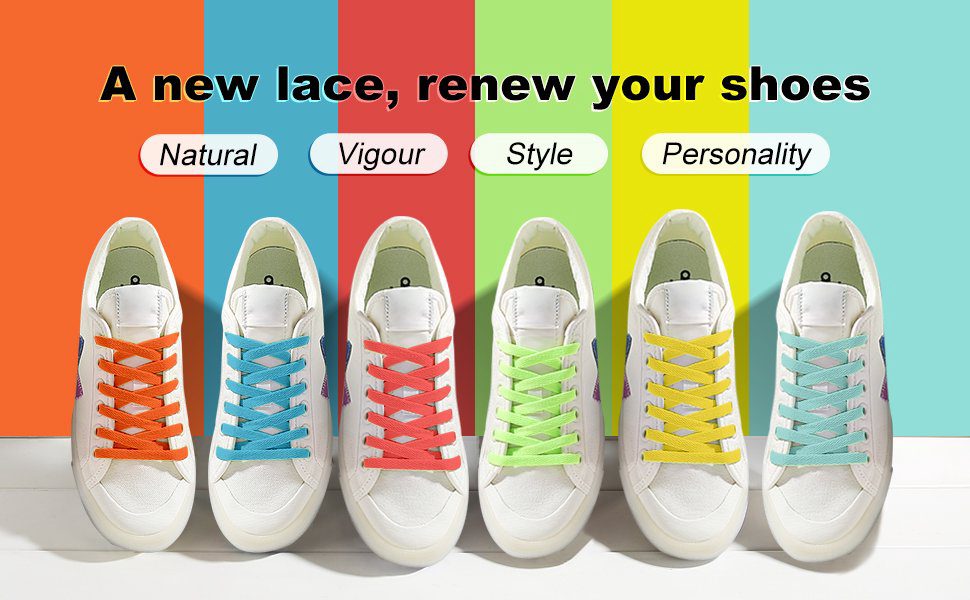 The Best Flat White Shoe Laces for Sneakers – Refresh Your Kicks in Seconds