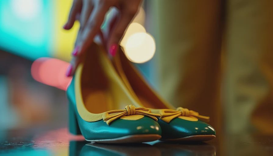 Visual context for how much are chanel ballet flats