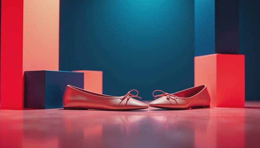 Visual context for miu miu ballet flats
