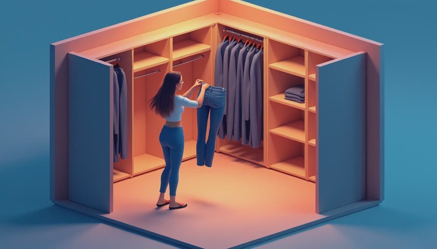 Visual context for do reformation jeans run small